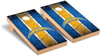 Skip's Garage Los Angeles Chargers 2x4 Pro Cornhole Boards - V1