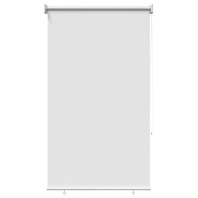 vidaXL Außen-Rollos mit UV-Schutz Weiß 100 x 230 cm (B x H) Polyester