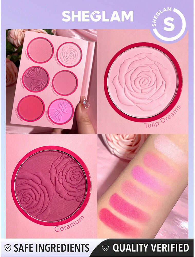 Sheglam Paleta de blush Flora Flush #Blushing Bouquet