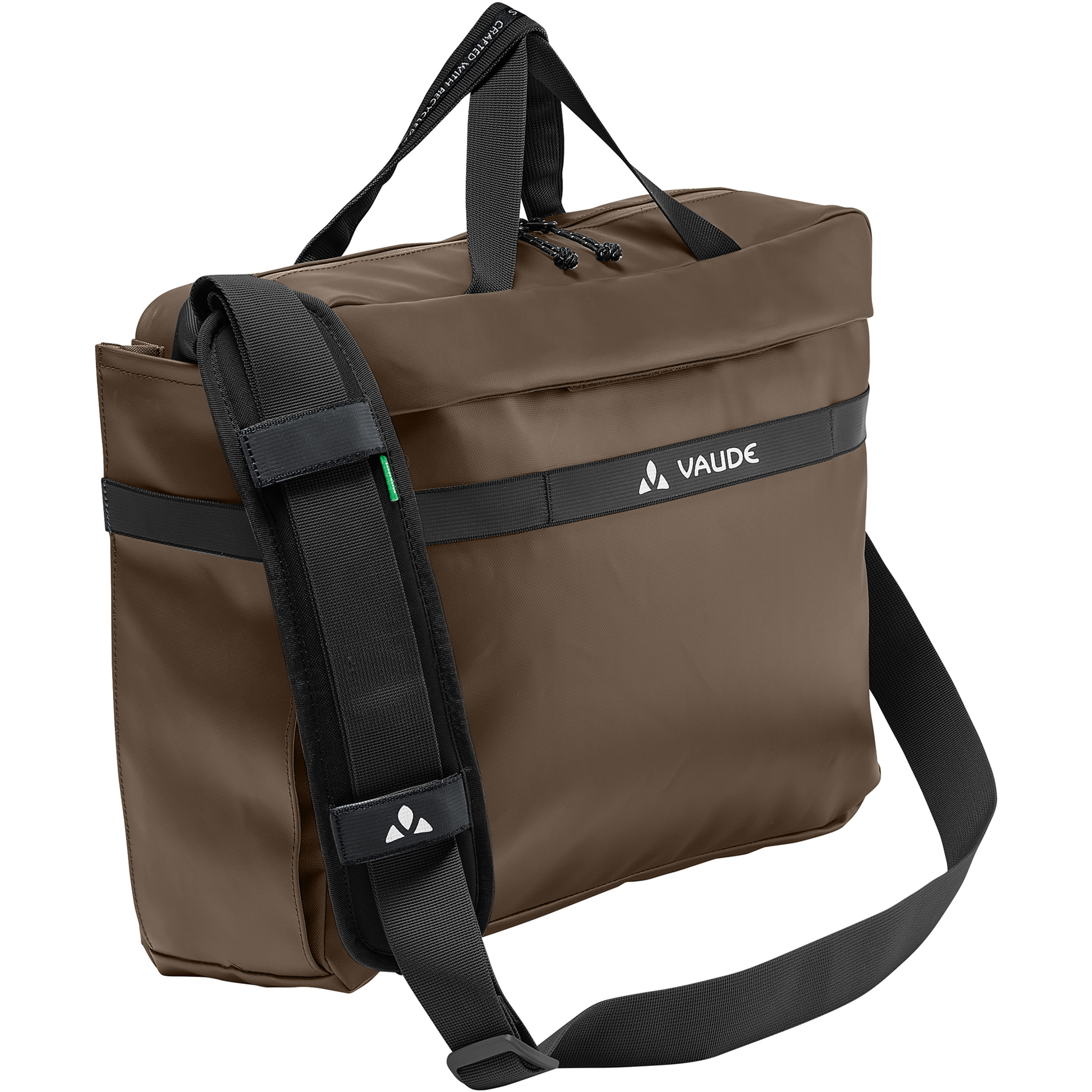 Vaude Mineo Commuter 17 Umhängetaschen deer brown Größe 17L Commuting Wasserabweisend Wasserabweisend