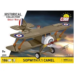 Cobi 186 PCS HC GREAT WAR / 2999 / Sopwith F.1 Camel