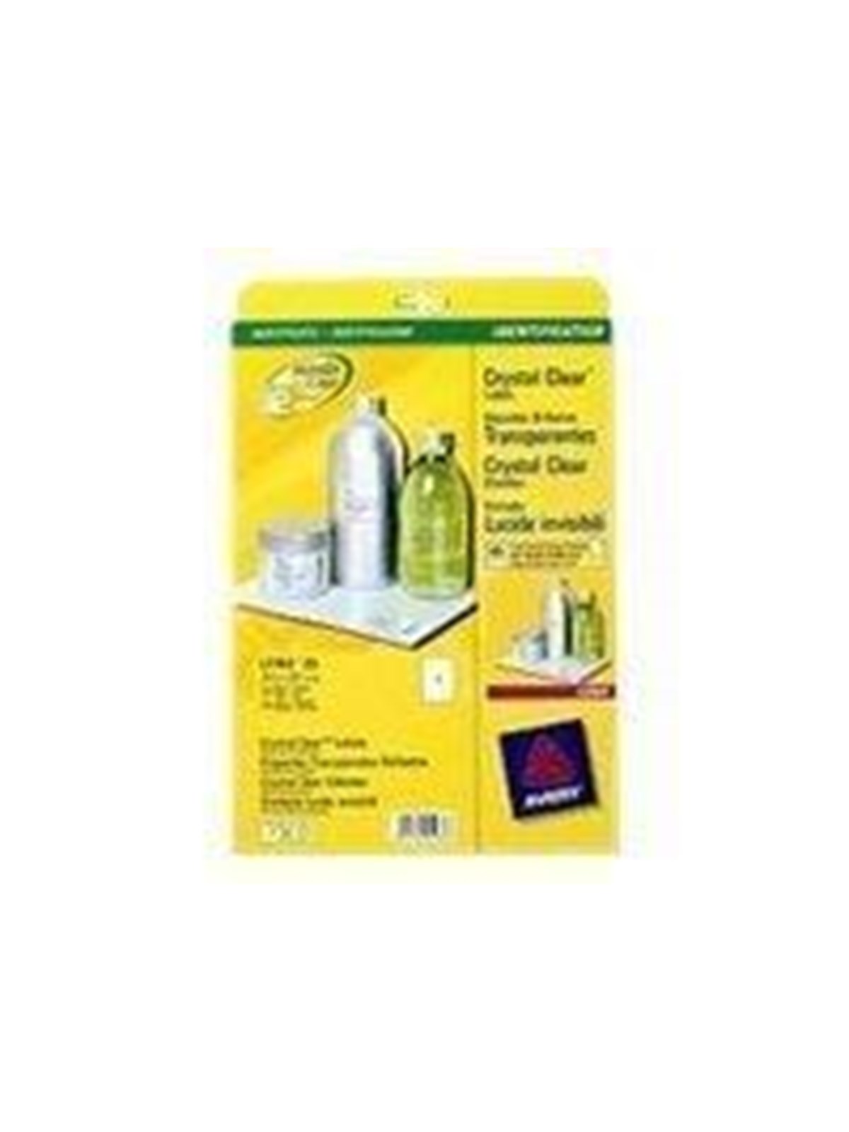 Avery L7784 - blanke permanentklæbende polyester etiketter
