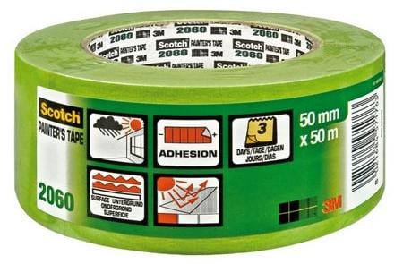 3M Malerband Groen 48,0 mm x 50,0 m