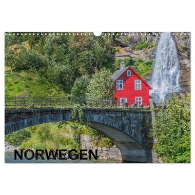 Norwegen - Der Süden (Wandkalender 2026 DIN A3 quer), CALVENDO Monatskalender