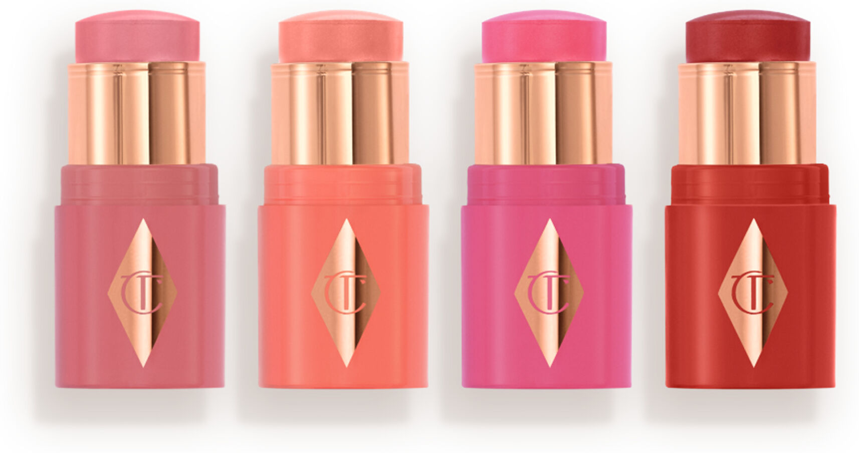 Mini Unreal Blush, More Summer Rush Kit - Mini Blush Set Charlotte Tilbury 64 Mini Unreal Blush, More Summer Rush Kit Size: