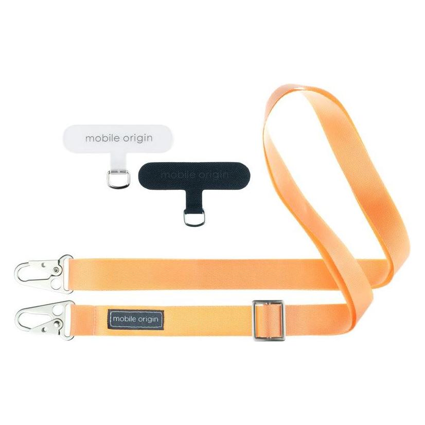 Mobile Origin Lanyard tape 25mm Peach Fuzz 84 - 165cm (LYT-UNI-PCFZ)
