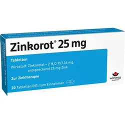 Zinkorot 25 mg Tabletten 20 ST