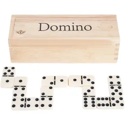 Longfield Doppel-Domino 6 goss - 28 Steine - eurea mit spinners