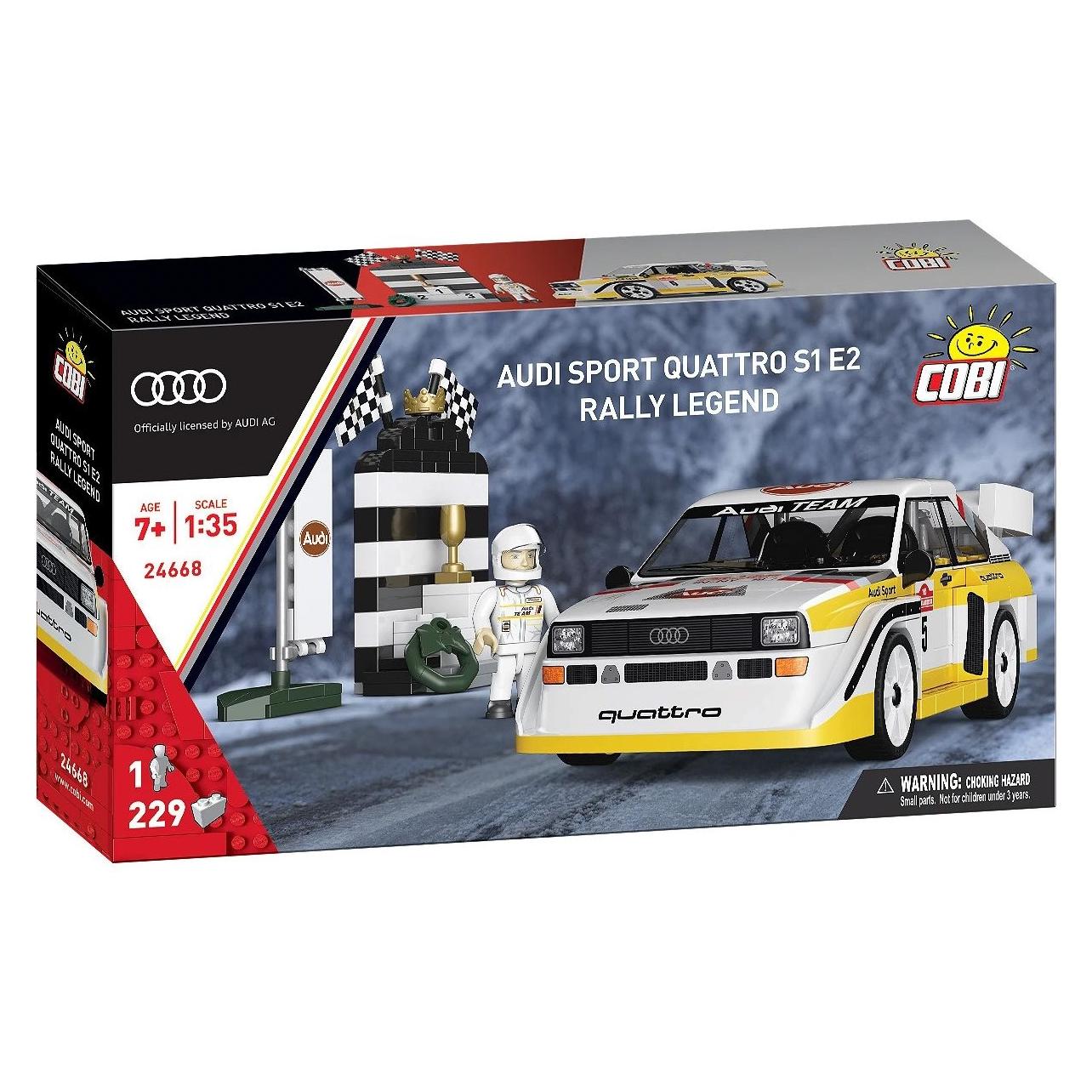 Cobi 230 PCS AUDI /24668/ AUDI SPORT QUATTRO S1 no 5 (COBI-24668)