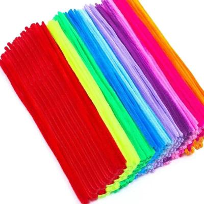 Uplift Essentials 500 Piece Craft Chenille Stems Set Colorful Pipe Cleaners And Plush Strips For Kids' DIY Creative Toys mixed B