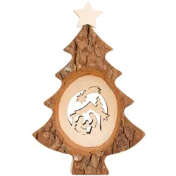 Weihnachtsbaum - Krippe