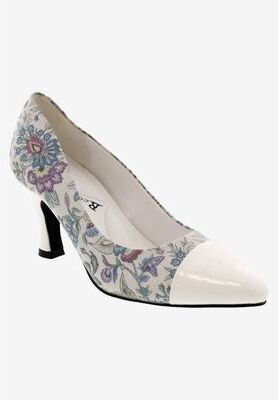 Women's Zesty Pump by Bellini in Purple Floral (Size 11 M)