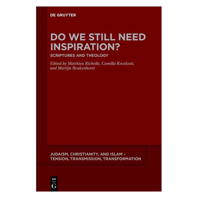 De Gruyter Do We Still Need Inspiration? (Englisch) (64892781)