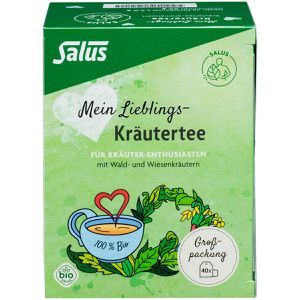 Salus Tee Mein Lieblings- Kräutertee, BIO, Kräutertee, 80 g, 40 Beutel