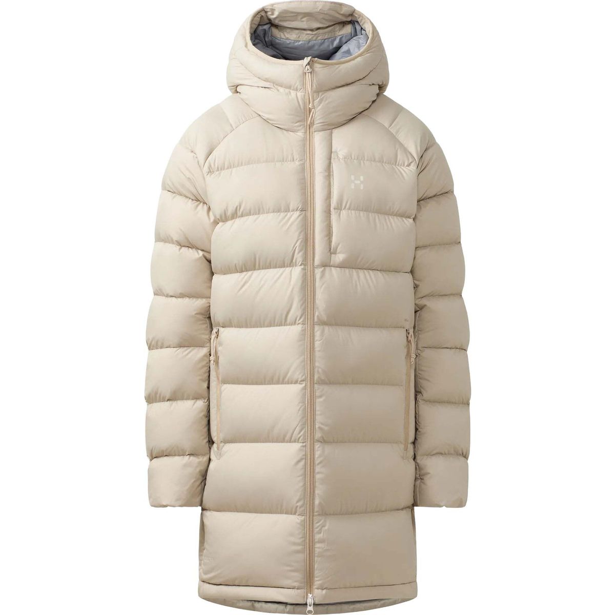 Haglöfs Rosson Down Parka Women chalk beige (5S9) M 6081245S9020