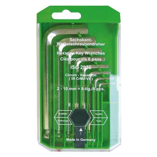Haupa Schlüsselsatz 6-Kant PVC-Sockel 8tlg 2- 100915 (100915)