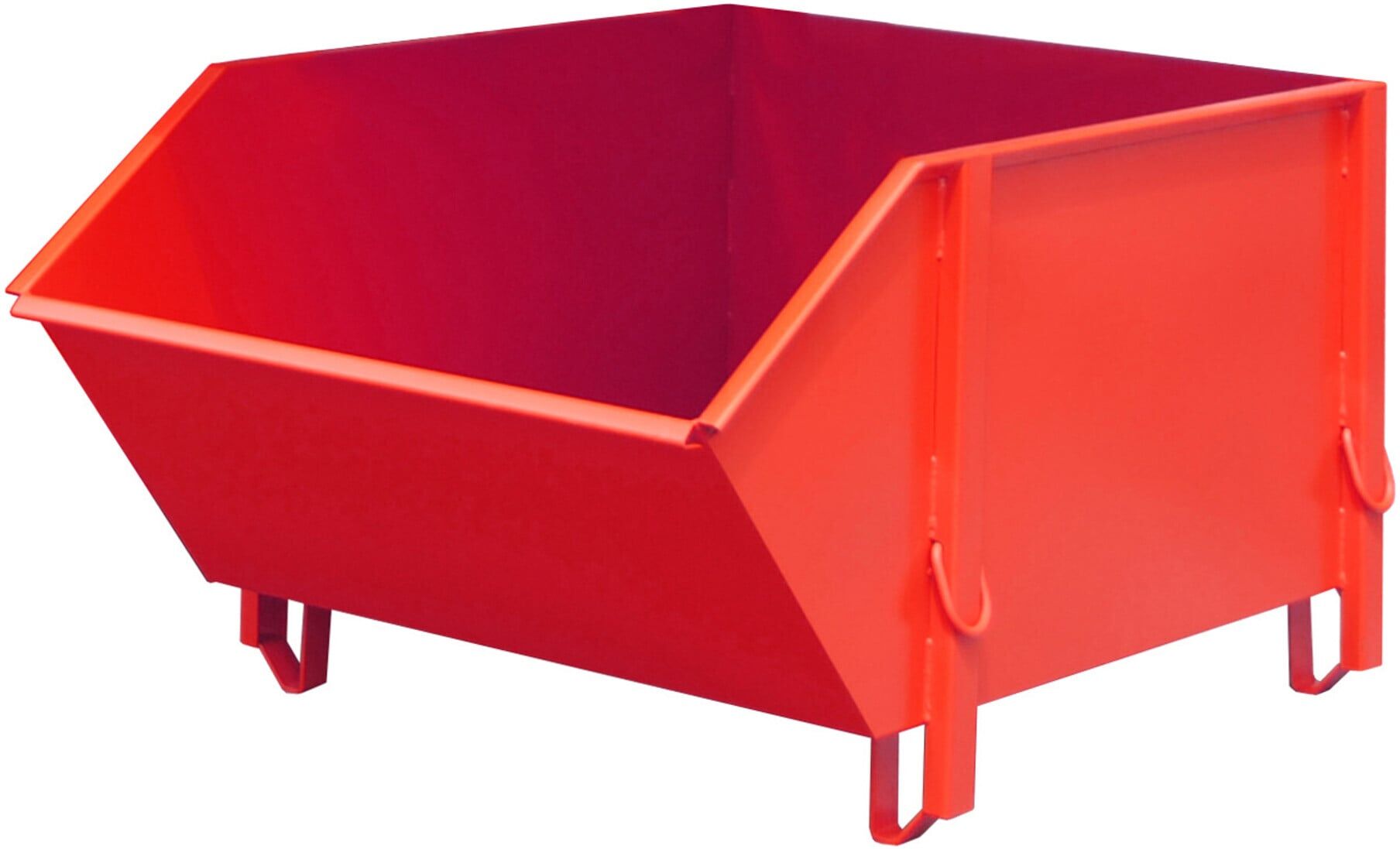 Bauer Südlohn Baustoffbehälter BBG 100, lackiert, Feuerrot (4511-10-0000-3000)