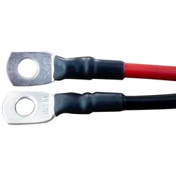 ECTIVE H07V-K Batteriekabelsatz 10mm2 rot/schwarz M6/M8 3 Meter