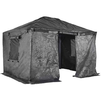 Pavillon-Schutzhülle SOJAG, grau, B:367cm H:307cm L:607cm, Polyester, Planen, für Pavillon 12x20