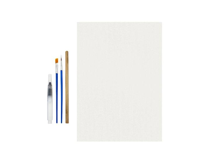 Aquarellpapier A4 30 Blatt mit 3 Pinsel und 1 Bleistift