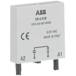 ABB CR-U51B Steckmodul RC Glied für CR-U, 6-24V AC/DC 1SVR405663R0000 CRU51B  - 10 Stück