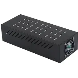 Unbound 30-Port-USB-Hub mit Schnellladefunktion, Dockingstation + USB Hub
