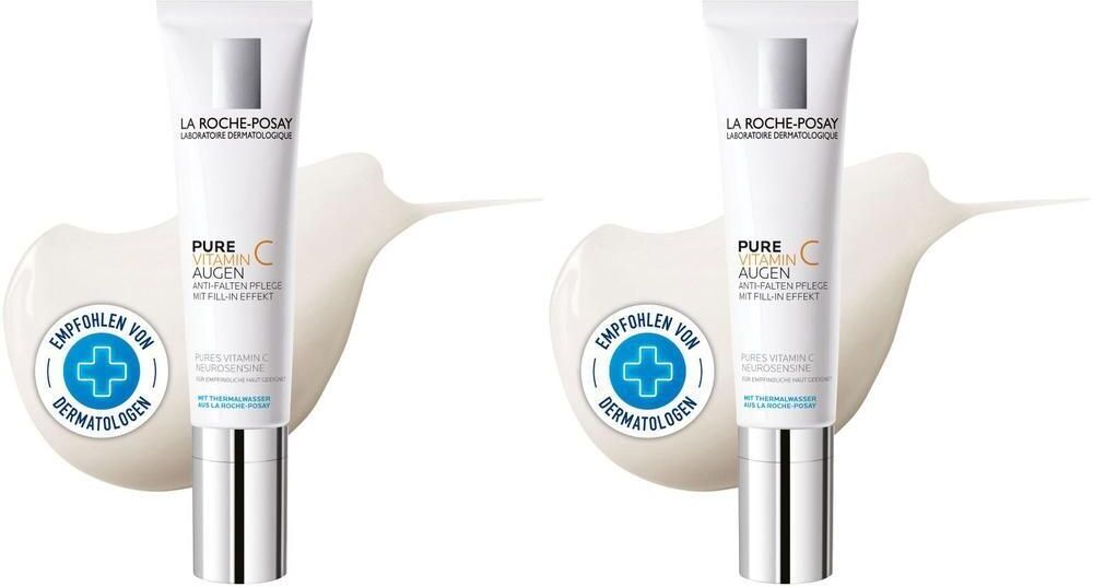 La Roche-Posay La Roche Posay Pure Vitamin C Augen 2x 2x15 ml Creme