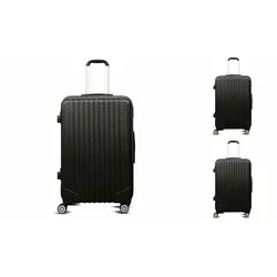 3-tlg "Travel" ABS Hartschalenkofferset Trolley Zahlenschloss