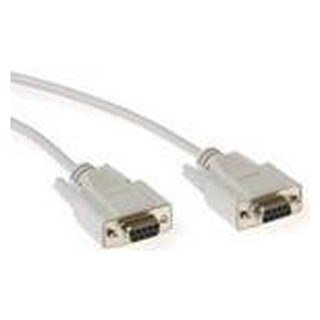 ACT 10 metre Serial 1:1 connection cable 9 pin D-sub female (10 m) (AK2319)