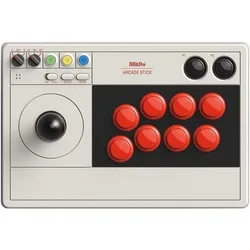8bitdo Arcade Stick, Retro Gaming, Grau
