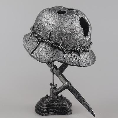 Tischlampe Schreibtischlampe Militärhelm Wohnkultur Loft-Stil Dekoration Steampunk Vintage-Stil
