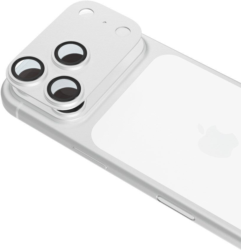 Epico iPhone 18 Pro Aluminium Kameralinsebeskyttelse - Sølv