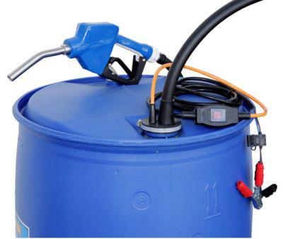 Elektropumpe CEMO CENTRI SP 30, 12V, für AdBlue®, Frischwasser und Kühlerfrostschutzmittel, 4m Kabel+Schlauch, Automatik-Zapfventil