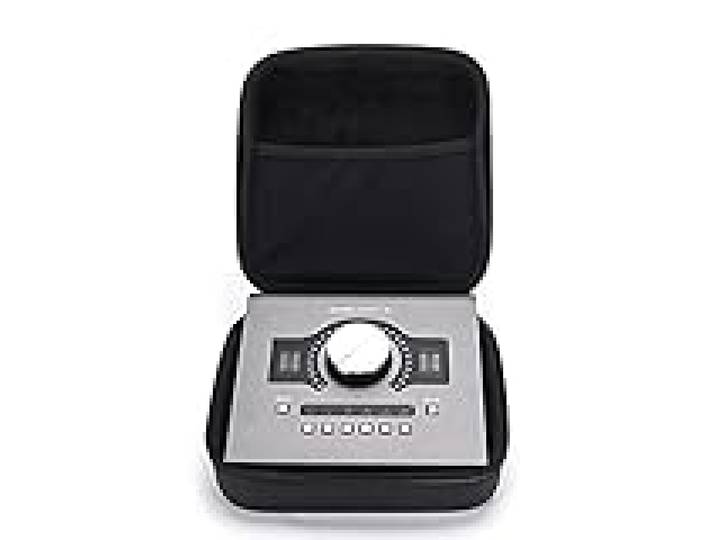 Analog Cases Glide Case pour Universal Audio Apollo Twin ou interfaces Audio comparables (étui de Transport en EVA/Nylon moulé Durable, avec poignée Robuste en Caoutchouc), Noir