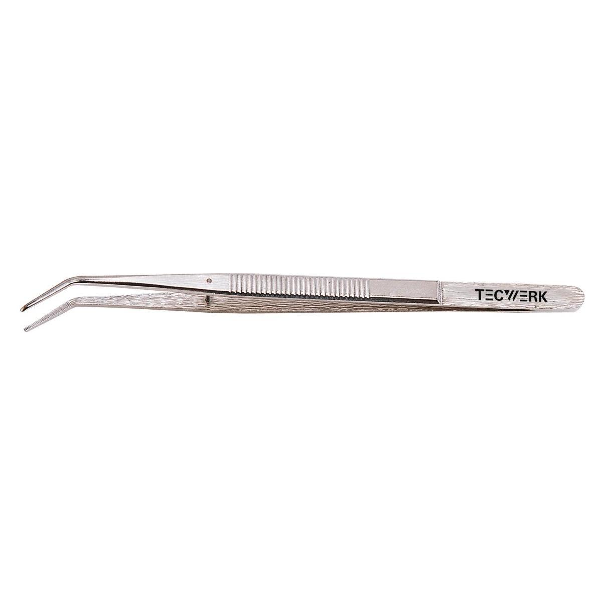 Tecwerk Collegepinzette Gesamtlänge 155 mm gebogen vernickelt (2000810468)