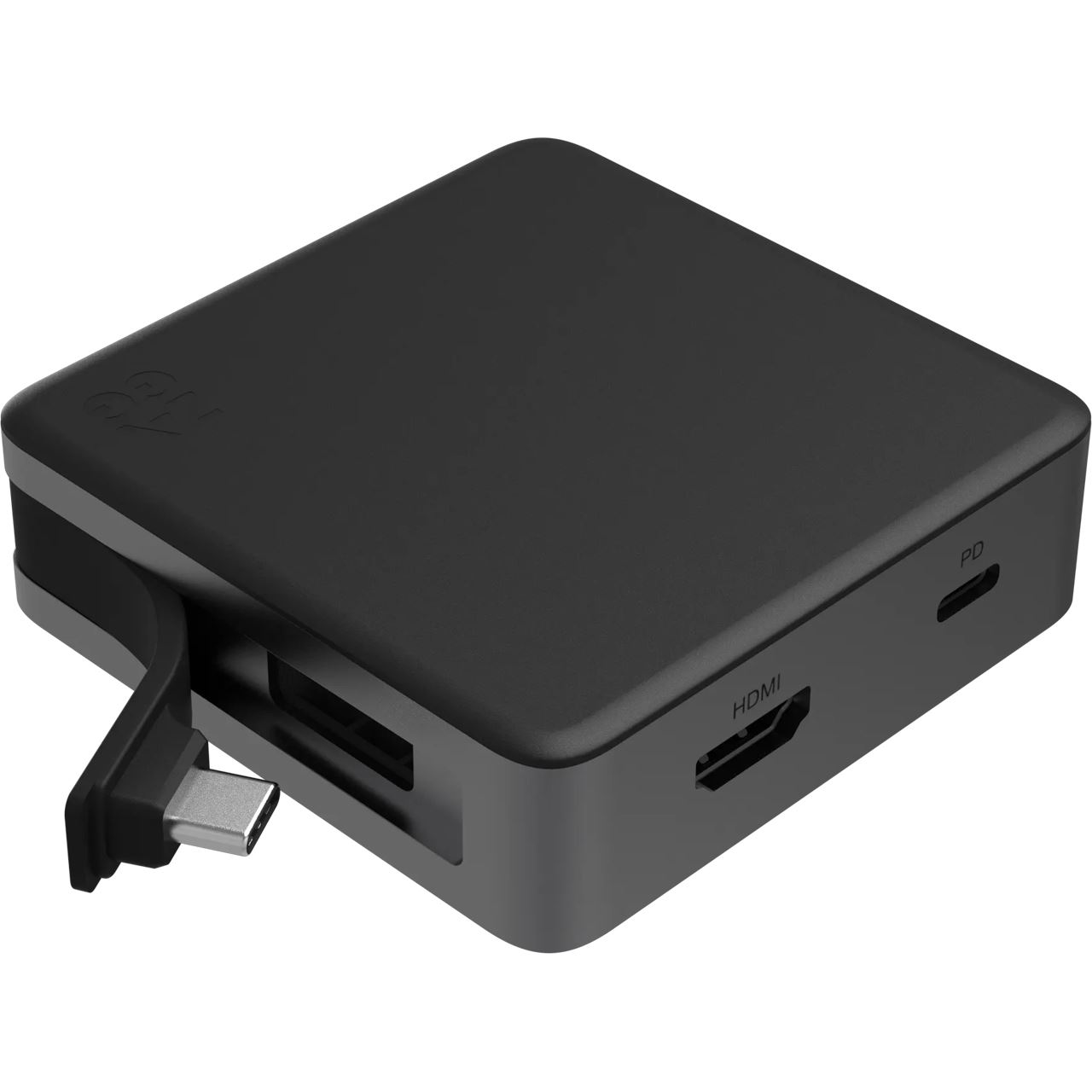 ZAGG Hub 4 Port, integr. 100W USB-C Ladekabel, 15W wireless charging 4 Anschlüsse: 4K HDMI 1.4, 100W USB-C PD, 20W USB-C PD und USB-A 3.0