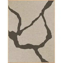 Akustikbild GUIET FRICTION 2 (BHT 90x120x3 cm) - beige - BHT 90x120x3 cm