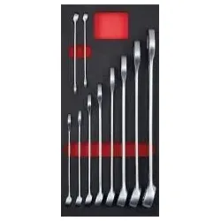 FORMAT Modul 1/3 Ringmaulschlüssel 10-30mm 10-teilig