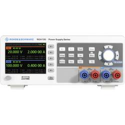 Rohde & Schwarz NGA142 Labornetzgerät, einstellbar 100 (max.) 2 A (max.) 80 W fernsteuerbar, programmierbar Anzahl Ausgänge 2 x 5601.8002.05