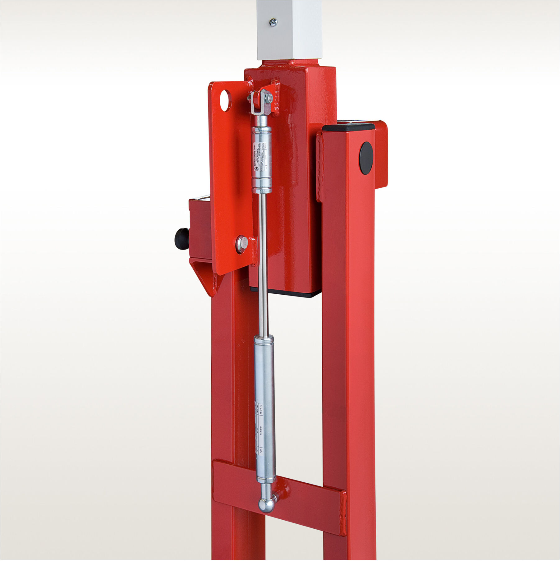 MORAVIA Systemschranke COMPACT Gasdruckfeder L 5820mm rot-weiß (222.26.548)