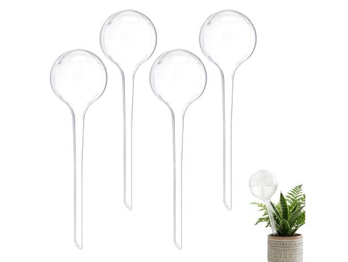 Relaxdays Globes d’arrosage lot de 24 transparent
