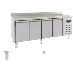 CombiSteel Kühltisch mit Aufkantung 4 Türen