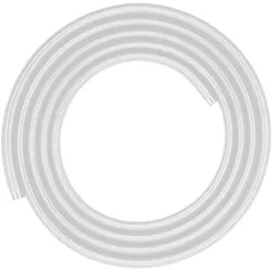 Corsair Tubing (soft), XT Softline Mesh White (3m 10/13mm ID/OD) (3 m, Kunststoff), Wasserkühlung Schlauch, Weiss