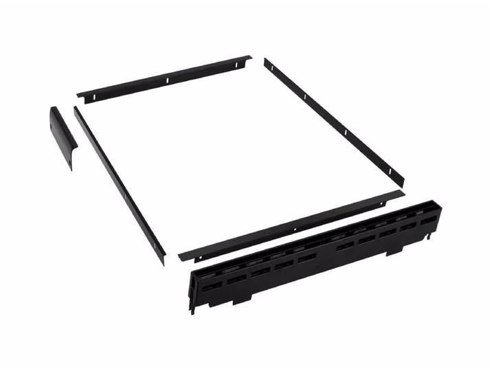 Miele KDR sw K 31542-55 EF Dekorrahmen Zubehör Kühlschrank – Lüftungsgitter/Dekorrahmen/Türfronten – schwarz