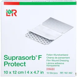 Suprasorb F Protect Folien-Wundverband 10x12cm St 10 ST