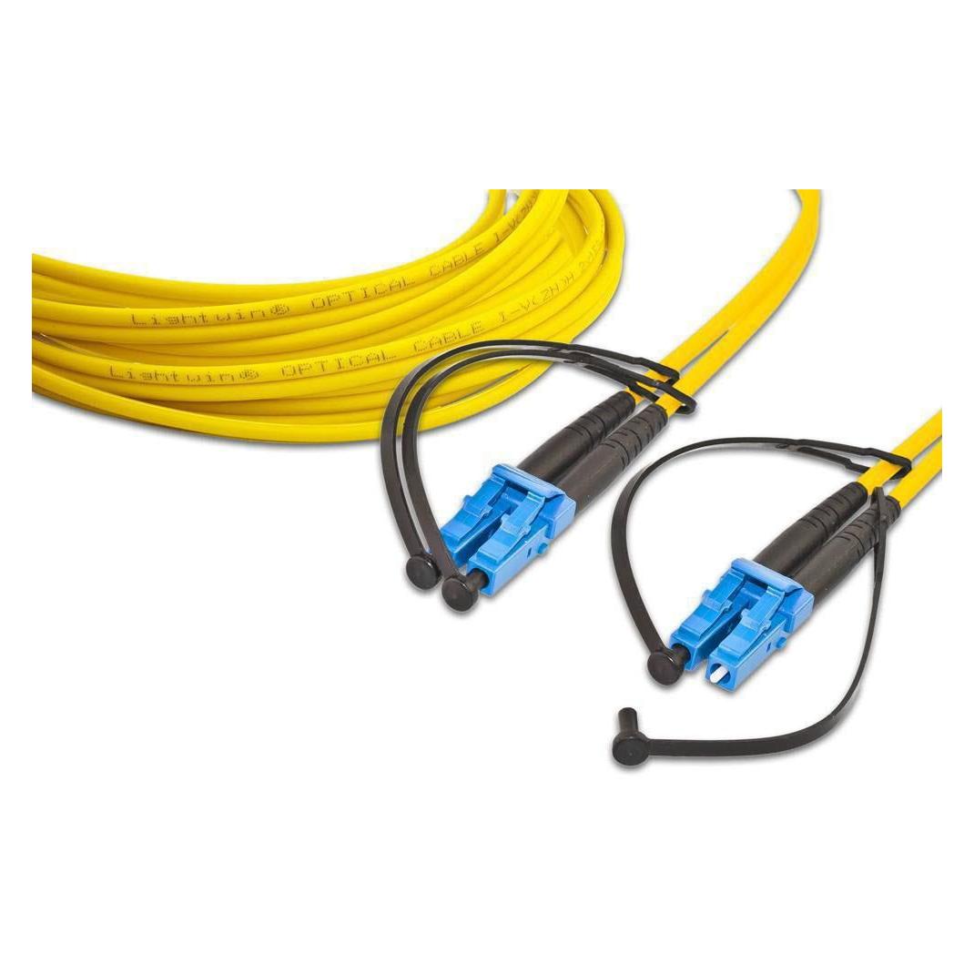 Lightwin LWL-Patchkabel LC-LC, Singlemode, Duplex, 0.25m (0.25 m) (LDP-09 LC-LC 0.25)