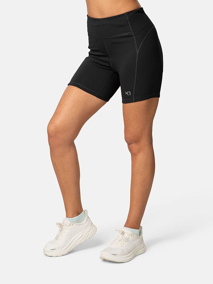 KARI TRAA Trainingsshorts "Linnea" in Schwarz - S