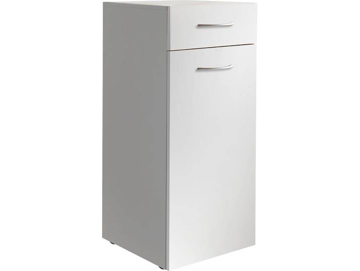 Kombikommode WIMEX Multiraumkonzept , weiss (weiß), B:40cm H:98cm T:40cm, Holzwerkstoff, Sideboards, Kombikommode, Schubkästen auf Metallschienen