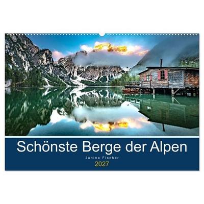 Schönste Berge der Alpen (Wandkalender 2027 DIN A2 quer), CALVENDO Monatskalender