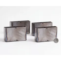 Hasena Füsse Quada Chrom / 25 cm